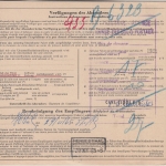 BRD - 6x1 M. Bed. Deutsche u.a. Paketkarte n. BELGIEN Haiger - Welkenraedt 1965