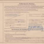 BRD - 2x90+3x20 Pfg Bed. Deutsche Paketkarte n BELGIEN Dattenfeld Antwerpen 1964