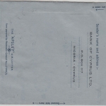 Zypern - 4 1/2 Pia. Aerogramme Nicosia - Berlin 1955
