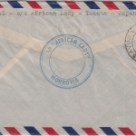Japan - 100+15 Y. Freimarken Luftpostbrief n. ITALIEN Mojiko - Savona 1960