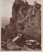 San Marino - 60 C. Monte Titano Karte n. Wien 1934