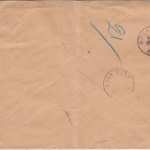 Malta - 3 P. Freimarken/Überdruck Einschreibebrief Banque CFAT n FRANKREICH 1933