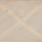 Malta - 3 P. Melita Firmenbrief n. FRANKREICH Valletta - Paris 1922