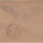 Malta - 2 P. Freimarke Georg V. Brief n. INDIEN Valletta - Madras 1920