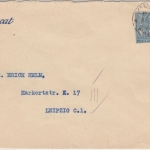 Malta - 2 1/2 P Georg V. Firmenbrief Valletta - Leipzig 1928