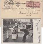 Malta - 2x1/4 P. Freimarke Drucksache (AK Maxim Gun) n. ÖSTERREICH Valletta 1909