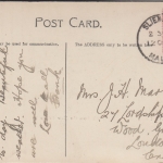 Malta - 1P. Eduard VII. Ansichtskarte (Felsen) Sliema - London 1911