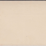 Malta - 1 P. Victoria Ganzsache Ausgabe 1884 weißer Karton - ungebraucht