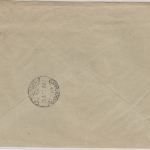 DR-Infla - Aschaffenburg 4 Einschreibebrief n. Büdingen 14.4.23