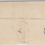 Bayern - oMR 647 HKS Bergen 1/10 3 Kr. Wappen/geschn. Brief n. Erding 1868