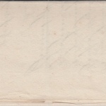 Bayern - Lohbruck 1861 Dienstbrief d. Gemeindeverwaltung n. Eggenfelden