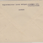 All.Bes. - (13b) Asenham 13.4.46 SKS-L1 Gebühr bezahlt Brief n. Passau