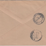 All.Bes./Kontrollrat - Triftern 23.4.47 Einschreibebrief n. München