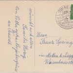 BRD - Regen EM Eisschiessen 1960 SST Karte n. Metten