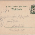 Bayern - Deggendorf Kirchen, Stadtplatz etc. Mehrbild-Farblitho gelaufen 1900