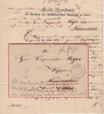 Preussen - Trier 3/7 K2 Portobrief n. Manderscheid Kr. Wittlich 1841 - Inhalt !