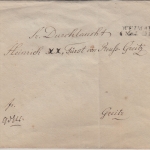 Thurn&Taxis - Weimar 6. MAI 1840 L2 Fürstenbrief n. Greitz
