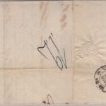 Thurn&Taxis/Bayern - Cassel 25.4.1856 K2 Portobrief n. Wöhrd n. Nürnberg