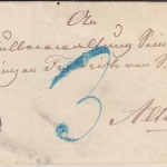 Thurn&Taxis/Bayern/Sachsen - Hildburghausen 28/12 Portobrief n. Altenburg 1864