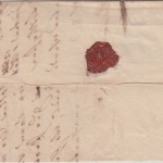Thurn&Taxis/Schweiz - Frankfurt 15. NOV "Muster ohne Wert" n. Wohlen 1834
