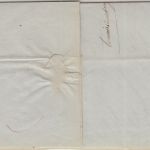 Thurn&Taxis/Schweiz - Mainz 7.2.1845 "Muster ohne Wert" n. Wohlen 1834