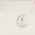 CSSR - LH-Erstflug FFM Stuttgart LH940 Zuleitungspost 10.4.83