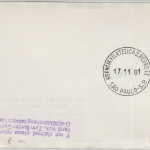 Niederlande - LH-Erstflug Dakar Sao Paulo 1.11.1981 Zuleitungspost Ballonvaart