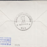 Schweden - LH-Erstflug FFM Manila DC10 Zuleitungspost Schiffspost 17.4.1981