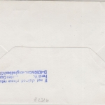 Schweden - LH-Erstflug FFM Leningrad Boeing 727 Zuleitungspost/Schiff 29.3.1980