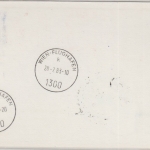 Schweden - LH-Erstflug FFM Wien Airbus A310 Zuleitungspost/Schiffspost 1.7.1983