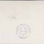 Ungarn - LH-Erstflug FFM Vancouver DC10 Zuleitungspost 15.5.1983