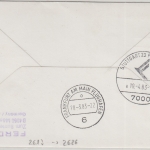 Griechenland - LH-Erstflug Heraklion FFM/FFM Stuttgart Zuleitungspost 10.4.1983