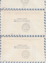 Argentinien - Arktisforschung 3 LH-Sonderflugbriefe 50 J. Südamerikadienst 1984