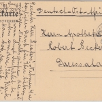 Bayern - 5 Pfg. Wappen Karte n. DEUTSCH-OSTAFRIKA Kirchheimbolanden 1910