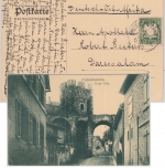 Bayern - 5 Pfg. Wappen Karte n. DEUTSCH-OSTAFRIKA Kirchheimbolanden 1910