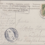 Bayern - Bubenheim T. Harxheim Posthilfstelle Ra3 (schwarz) Karte 1906