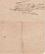 Bayern - Göllheim 1837 7 Kr. Dimensions-Stempel Bescheinigung