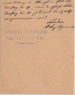Bayern - Kirchheimbolanden 1894 portofreie Dienstpostkarte/Ortskarte