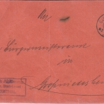 Bayern - Frankenthal 1913 K2 Frei d. Ablösung Brief n. Großniedesheim