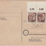 FZ-Rheinl.Pfalz Elbisheimerhof ü. Kirchheimbolanden Landpost-Ra2 Drucksache 1948