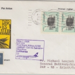 Saudi-Arabien - LH-Erstflug Jeddah Daressalam Airbus A300 7.5.1984