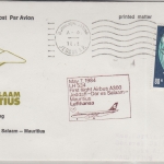 Saudi-Arabien - LH-Erstflug Jeddah Mauritius Airbus A300 7.5.1984