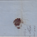 Bayern - Germersheim 30/4 HKS Paketbegleitbrief n. Haardt b. Neustadt 1871