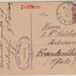 Bayern - 10 Pfg. Germania/Freistaat Pfalzverwendung ! Schaidt 28. JUN 19
