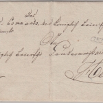 Bayern - Germersheim L1 Militariabrief "KDS" n. Neustadt ca. 1825