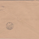 DR-Infla - 50 M. Ziffer 4er-Block Einschreibebrief Sondernheim - Speyer 13.6.23