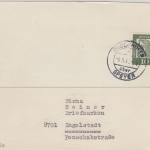 BRD - Dudenhofen ü. Speyer 1962 Poststelle I Karte n. Ingolstadt