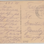 Bayern/Pfalz - Germersheim Straßen-/Platzansicht sw-Mehrbild-AK gelaufen 1915
