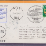 Österreich - LH-Erstflug Dakar Montevideo DC10 Zuleitung DDSG 11.5.1979 SST Wien