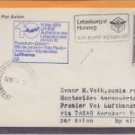 Luxemburg - LH-Erstflug Dakar Montevideo DC10 Zuleitung 11.5.1979